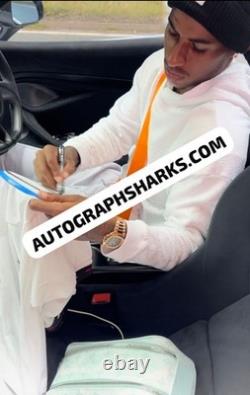 Signed Marcus Rashford Manchester United Autographed Shirt With COA See PROOF