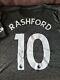 Signed Marcus Rashford Manchester United Away Shirt