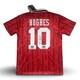 Signed Mark HUGHES Manchester United Retro Football Shirt With Proof/COA