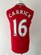Signed Michael CARRICK Shirt Manchester United PROOF/COA