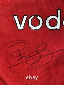 Signed Ryan Giggs Retro Manchester United Home Shirt