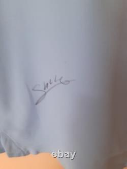 Signed Savinho Manchester City Premier League Shirt With Coa
