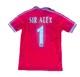 Signed Sir Alex Ferguson Manchester United Football Shirt With Proof/COA Treble