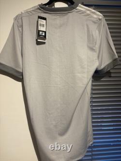 Signed Sir Bobby Charlton, Manchester United Adidas Third Kit, 2017/2018. COA