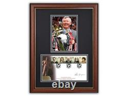 Sir Alex Ferguson Autograph + COA Manchester United Sir Matt Busby Tribute