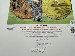 Sir Alex Ferguson Hand Signed Limited Edition Becket Print Manchester United