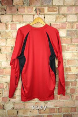 Sir Alex Ferguson SIGNED Manchester United Shirt Size L Denis Irwin, Lou Macari