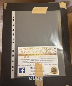 Sir Alex Ferguson Signed Genuine Manchester United Framed Display COA