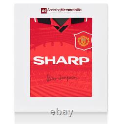 Sir Alex Ferguson Signed Manchester United Shirt 1996, Home Gift Box