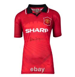 Sir Alex Ferguson Signed Manchester United Shirt 1996, Home Gift Box