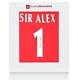 Sir Alex Ferguson Signed Manchester United Shirt 1999, Home, Sir Alex 1 Gift
