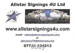 Sir Matt Busby Manchester United Signed 1968 European Cup winner Autograph COA