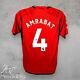 Sofyan Amrabat Manchester United Signed 23/24 Football Shirt