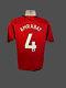 Sofyan Amrabat Manchester United Signed 23/24 Football Shirt COA
