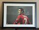 Stunning Signed Eric Cantona Manchester United Picture, Framed with COA