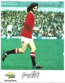 Superb George Best Manchester United Signed Autographed Editions