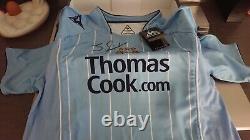 Sven Goran Ericksson Signed Manchester City Shirt 2007/8. MINT FREE POSTAGE