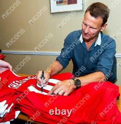 Teddy Sheringham Official UEFA Champions League Signed Manchester United 1999 Ho