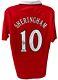 Teddy Sheringham Signed 1999 Manchester United Signed Jersey (Beckett COA)
