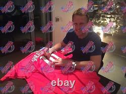 Teddy Sheringham Signed Manchester United Champions League Final 1999 Shirt