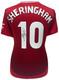 Teddy Sheringham Signed Manchester United Shirt See Proof + Coa