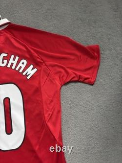 Teddy Sheringham Singed 1999 Champions League Final Shirt Manchester United