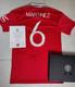 ULTRA RARE Lisandro Martinez Signed Manchester United Shirt OFFICIAL COA PROOF