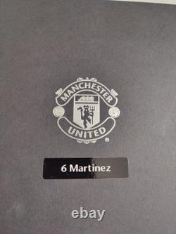 ULTRA RARE Lisandro Martinez Signed Manchester United Shirt OFFICIAL COA PROOF
