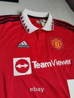 ULTRA RARE Lisandro Martinez Signed Manchester United Shirt OFFICIAL COA PROOF