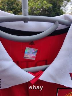 ULTRA RARE Lisandro Martinez Signed Manchester United Shirt OFFICIAL COA PROOF