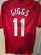 Umbro Manchester United Sharp Ryan Giggs 11 Signed Signed Shirt 1999 Camp Nou