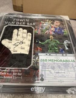Van Der Sar Signed Manchester United Goalkeeper Glove WITH COA