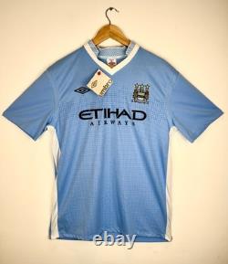 Vincent Kompany Signed Manchester City 2011-12 Home Shirt Umbro Authentic Real