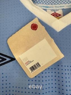 Vincent Kompany Signed Manchester City 2011-12 Home Shirt Umbro Authentic Real