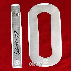 Wayne Rooney Autographed Manchester United Jersey BAS COA Signed Futbol