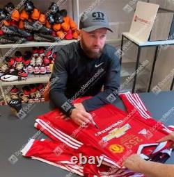 Wayne Rooney Front Signed Manchester United Shirt Special Edition 253, Top Goa