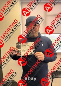 Wayne Rooney Hand Signed 2002-04 Deluxe Framed Manchester United Shirt £225