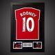 Wayne Rooney Hand Signed 2009/10 Framed Manchester United Shirt With COA £185