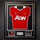 Wayne Rooney Hand Signed 2010/11 Deluxe Framed Manchester United Shirt &pound;225