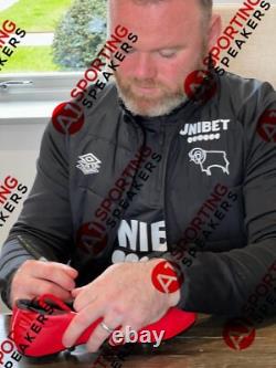 Wayne Rooney Hand Signed Manchester United Boot In A Dome Frame £245