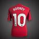 Wayne Rooney Hand Signed Manchester United Shirt With COA £150 Private Signing
