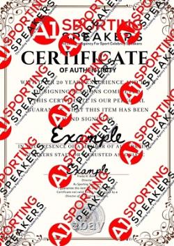 Wayne Rooney Hand Signed Street Sign Manchester United Old Trafford £99