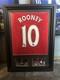 Wayne Rooney Manchester United Framed Shirt Premier League 2011/12