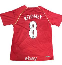Wayne Rooney Manchester United Hand Signed Home Shirt 2006/07 + Coa