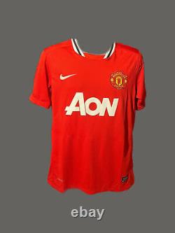 Wayne Rooney Signed 11/12 Manchester United Football Shirt