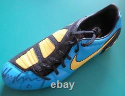 Wayne Rooney Signed Football Boot Derby County Manchester United England AFTAL