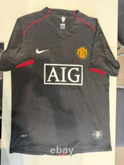 Wayne Rooney Signed Manchester United 07/08 Soccer Jersey #10 with Beckett COA