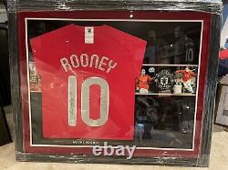 Wayne Rooney Signed Manchester United 2008 League Champions Shirt COA