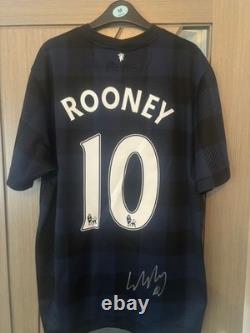 Wayne Rooney Signed Manchester United Football Shirt with COA