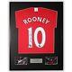 Wayne Rooney Signed Manchester United Framed Shirt 2007/08 Red Home England